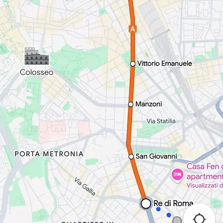 Casa Fen Palazzo Storico - Re Di Metro A - 2camere2bagni *